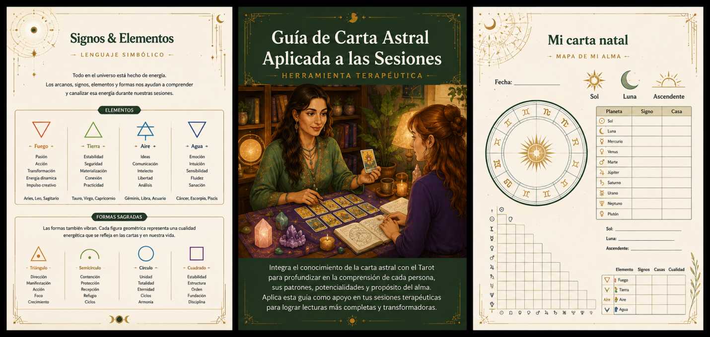 Guía de Carta Astral Aplicada a las Sesiones