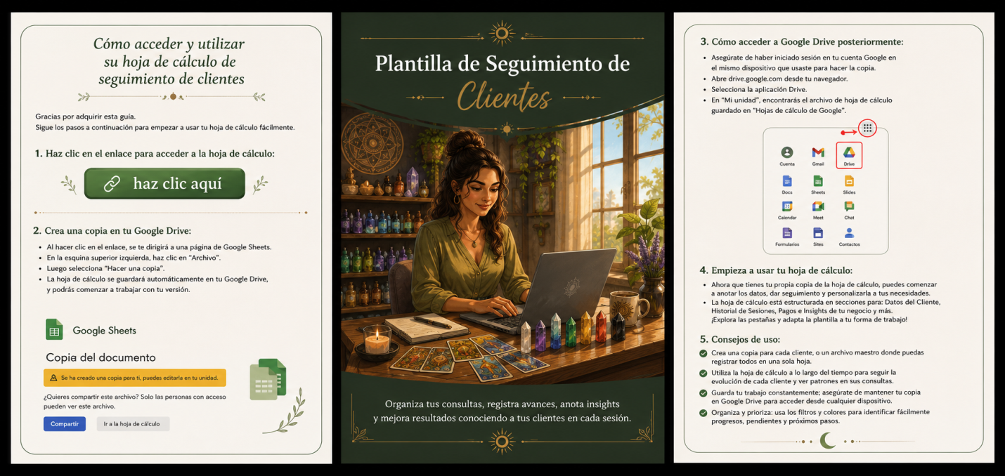 Planilla de Seguimiento del Cliente